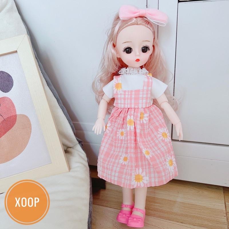 BÚP BÊ MẮT ĐÁ TO 30cm NHIỀU MẪU MÃ CHO BÉ (SP002025)