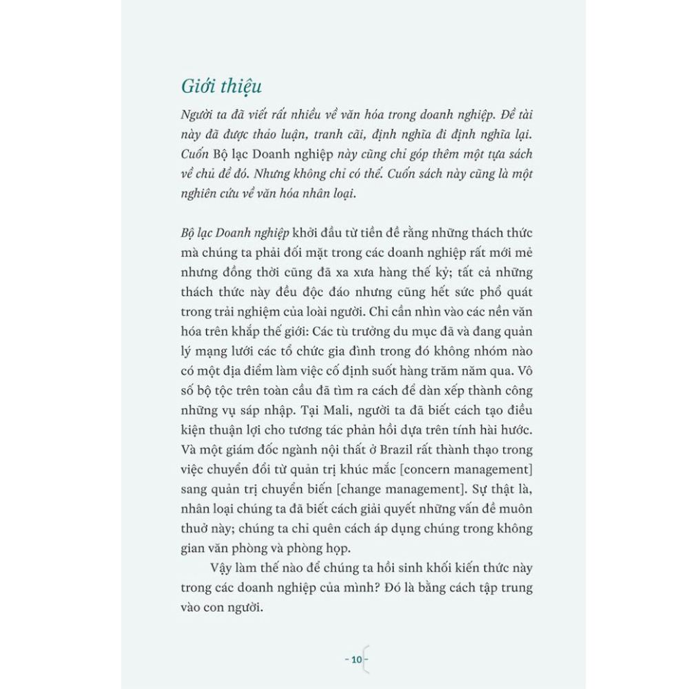 Sách Bộ Lạc Doanh Nghiệp – Corporate Tribe - Những bài học nhân học áp dụng cho doanh nghiệp