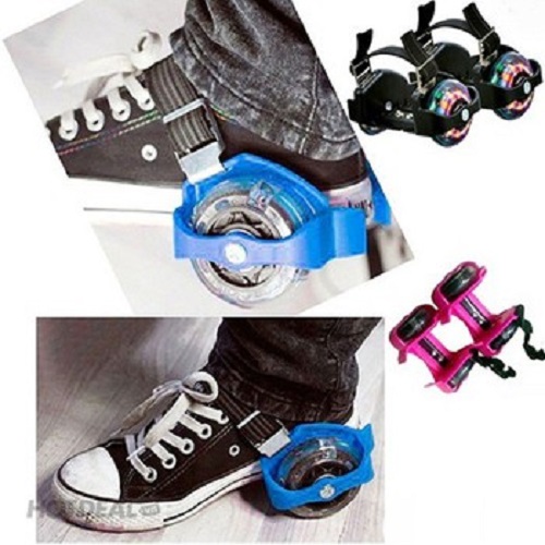 Bánh Xe Gắn Giày Trượt Patin Cho Bé An Toàn