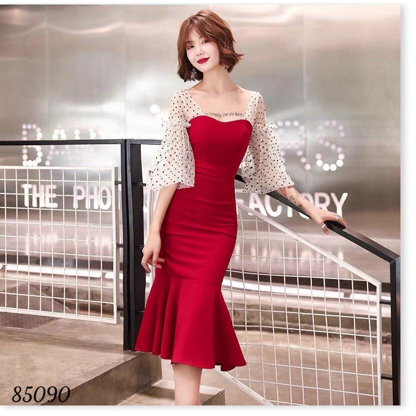 ĐẦM UMI ĐUÔI CÁ CỰC SANG TRỌNG , SIÊU ĐẸP TÔN DÁNG CHO CÁC CHỊ EM KME FASHION