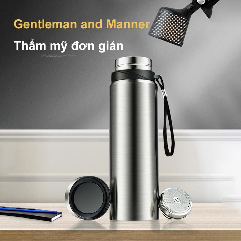 Bình Giữ Nhiệt Cao Cấp Inox 800ml Bình Nước Giữ Nhiệt Cute Bình Giữ Lạnh 2 Lớp Inox304
