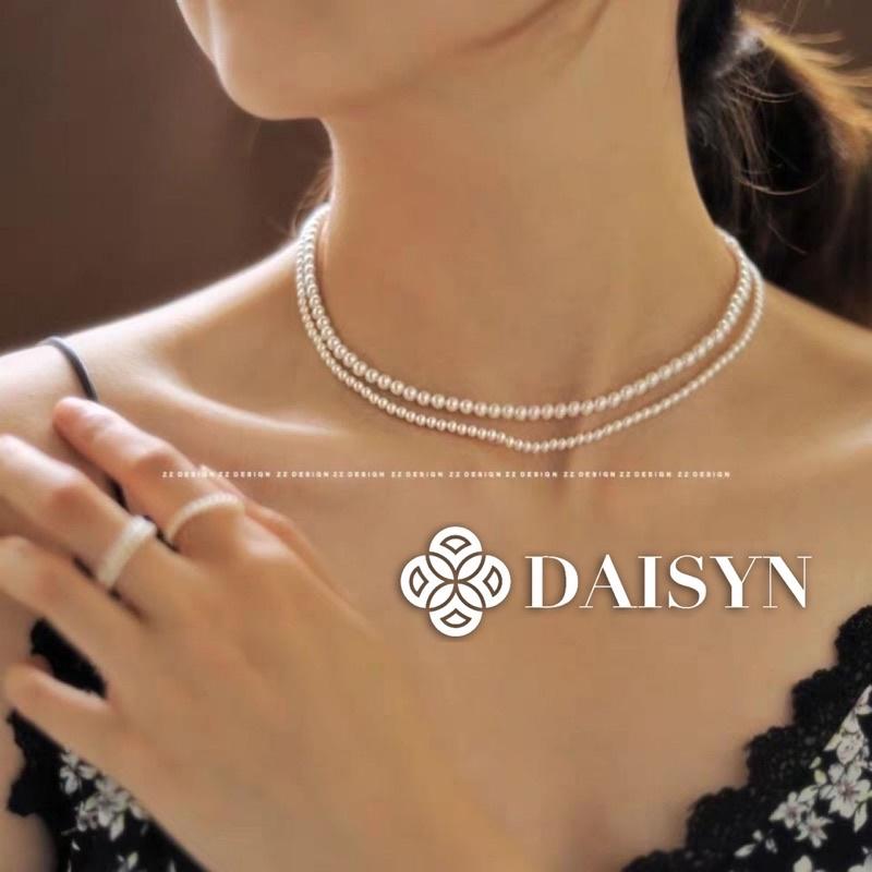 N398 vòng cổ hạt Trai, dây chuyền hạt bẹt dây chuyền mang áo dài choker 2 sợi ngắn cho nữ