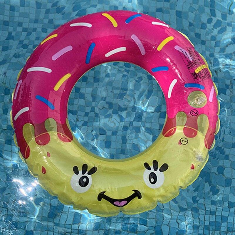 Phao Bơi Cao Su PVC Hình Bánh Donut Mới Cho Người Lớn Và Trẻ Em