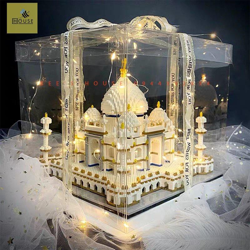 Đồ chơi decor lắp ghép kiến trúc thế giới cung điện tajmahal mô hình lâu đài người lớn xếp hình phong cách diy nanoblock