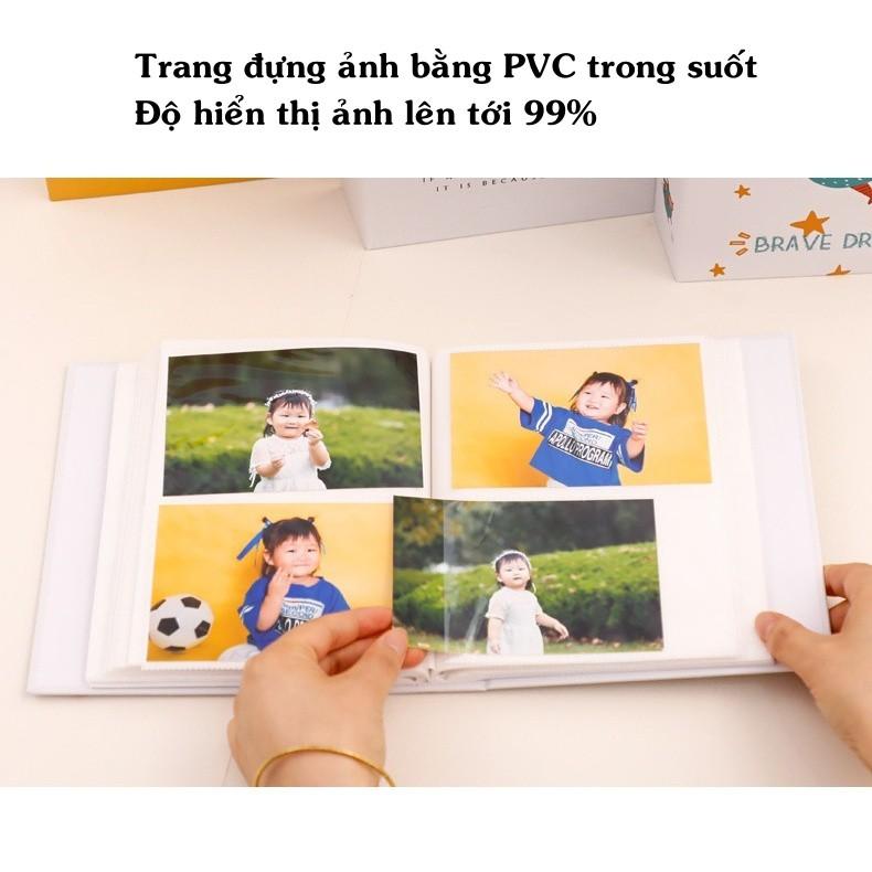 Album ảnh 6x9 chứa 200 ảnh mini instax, lomo card bìa giấy cứng nhiều mẫu bìa mới siêu cute