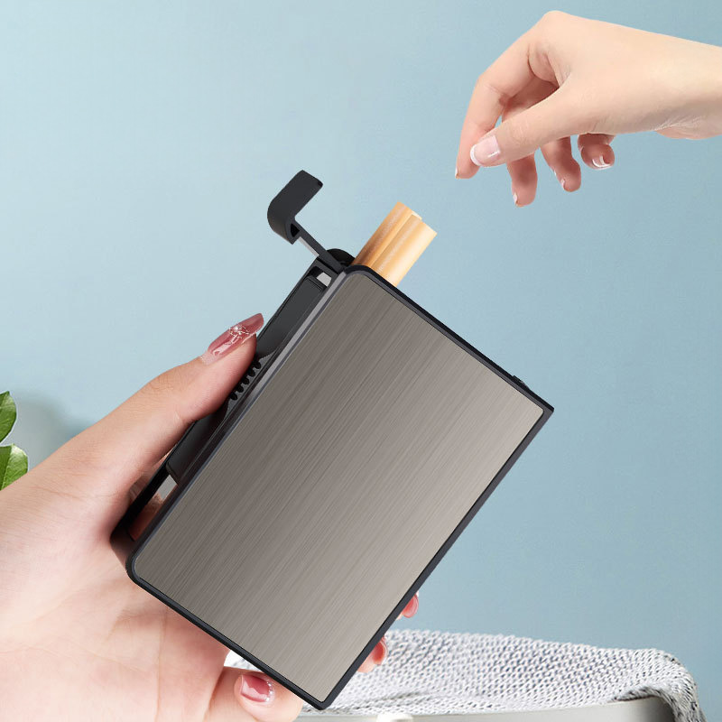 Hộp Đựng Thuốc 20 Điếu Focus YH102 Có Nút Đẩy Tiện Lợi