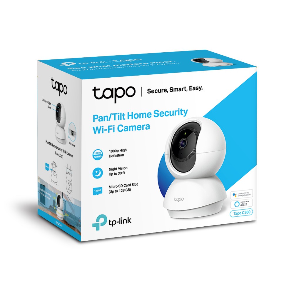 Camera WiFi Tp-link Tapo C200 An Ninh Gia Đình - Hàng Chính Hãng