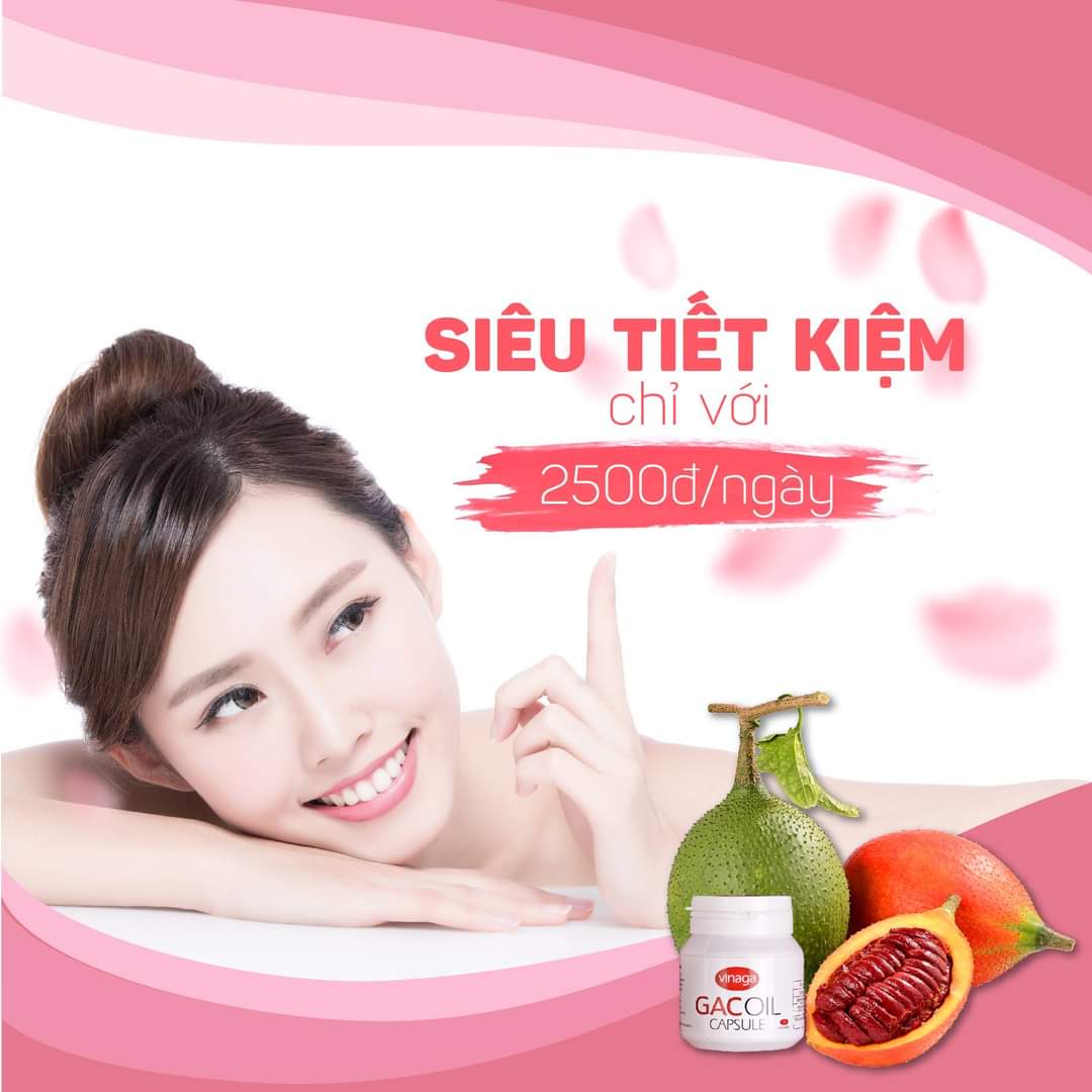 Dầu gấc (VINAGA-DHA-GACOIL CAPSUL)