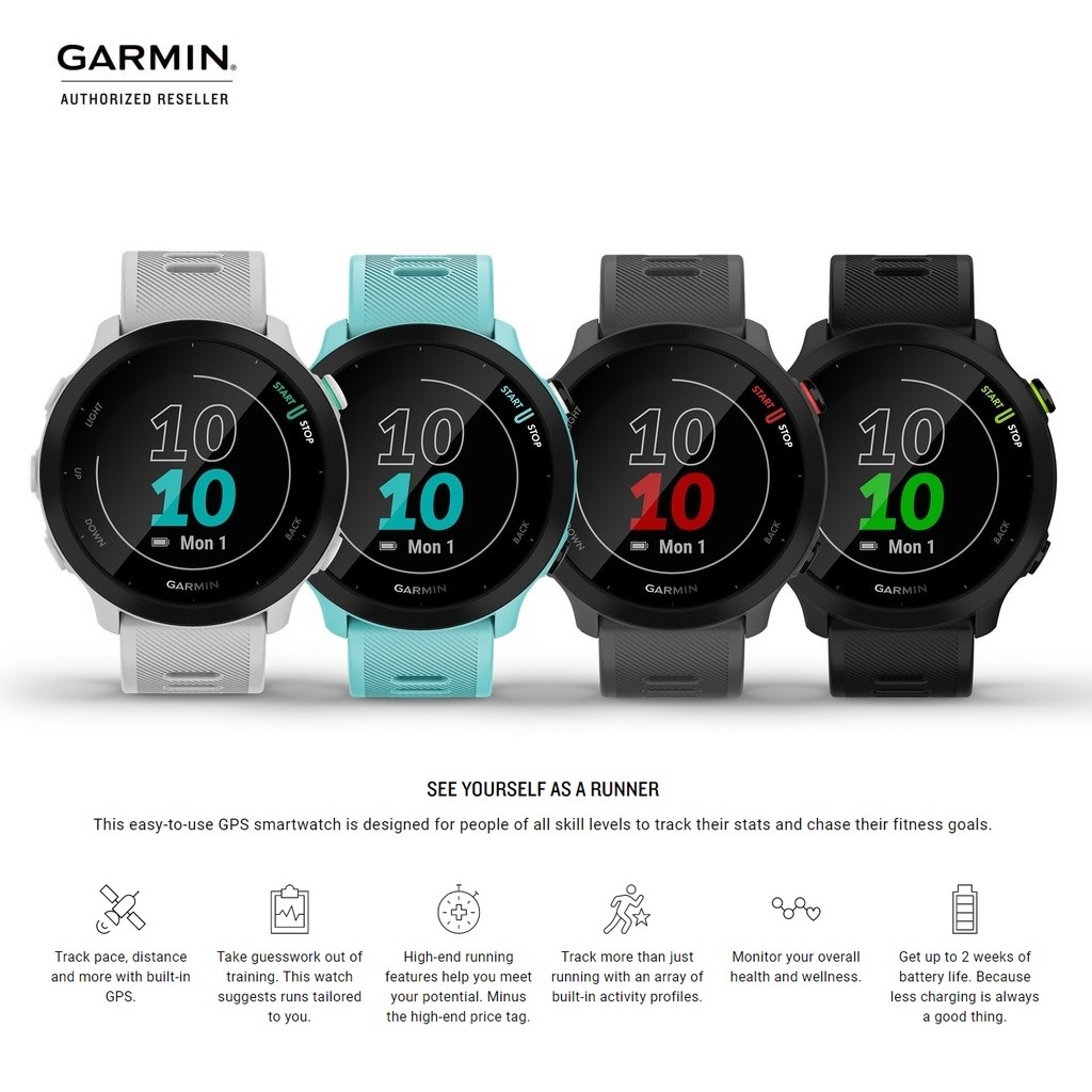 Đồng hồ thông minh Garmin Forerunner 55_Mới, hàng chính hãng