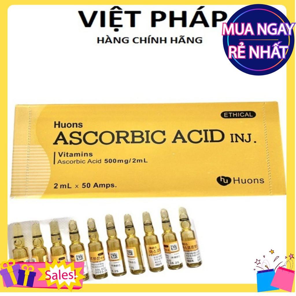 Vitamin C Hàn 1 Hộp 5 vỉ 50 ống