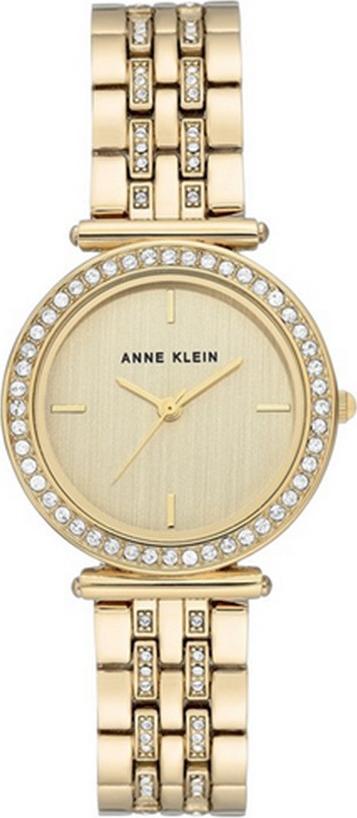 Đồng hồ Nữ Anne Klein  3408CHGB Yellow Gold-tone 30mm