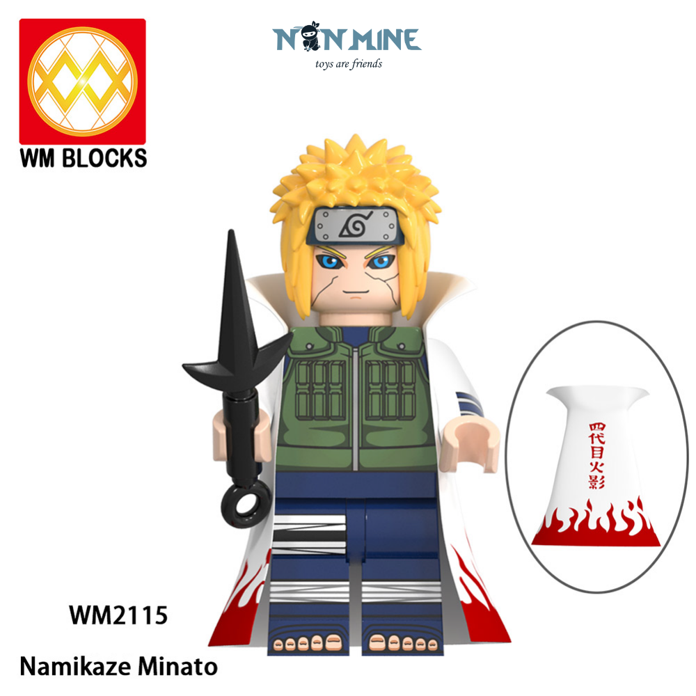 Minifigures Lắp Ráp Mô Hình Nhân Vật Truyện Tranh Hoạt Hình Naruto Minato Madara WM6109