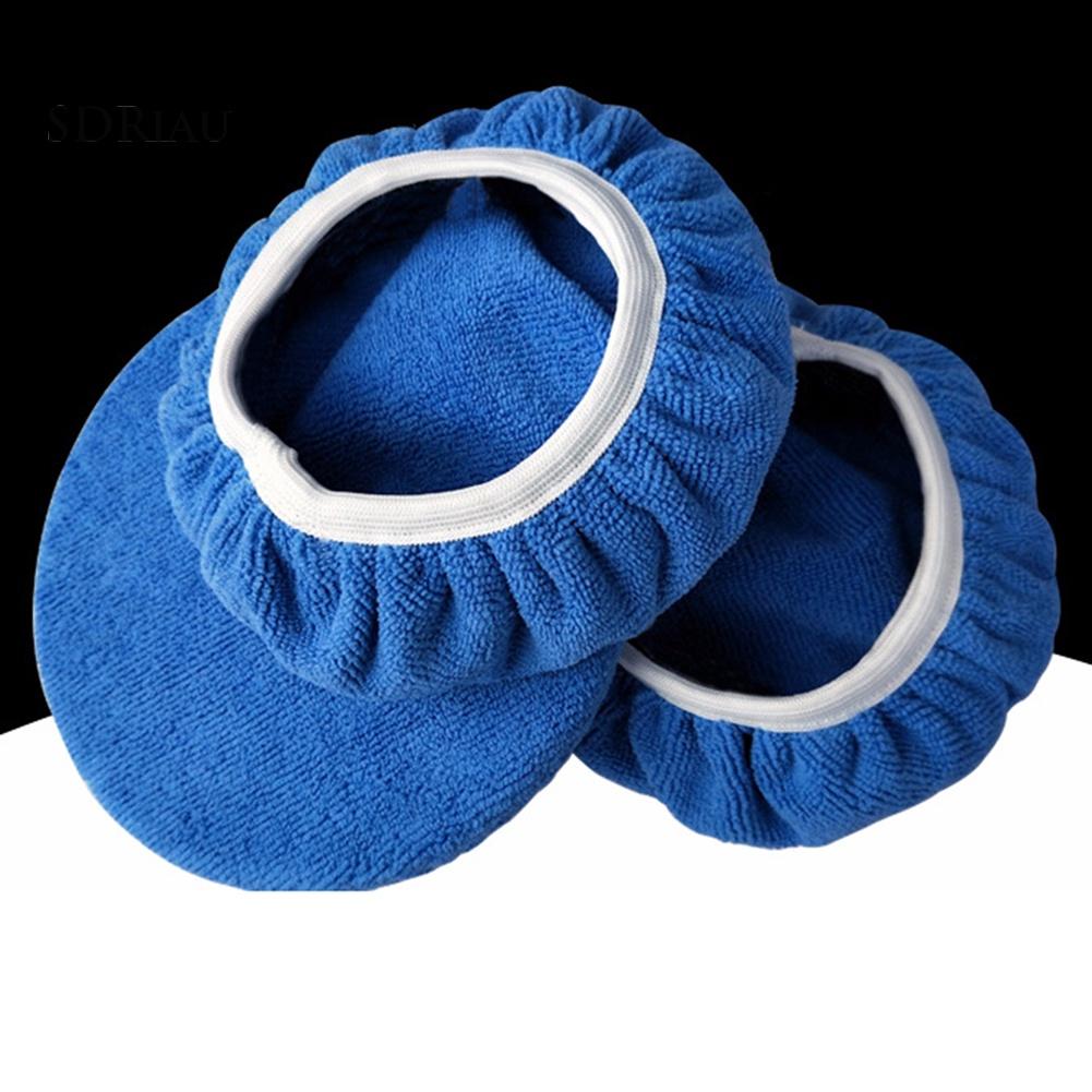 Set 2 Đệm Bọc Bảo Vệ Đầu Máy Đánh Bóng Xe Hơi