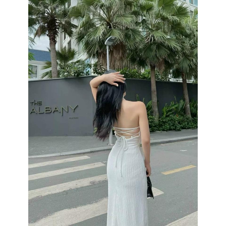 ĐẨM CỔ YẾM BODY THẮT DÂY LƯNG SEXY TÔN DÁNG CỰC HOT CHO CÁC BẠN NỮ