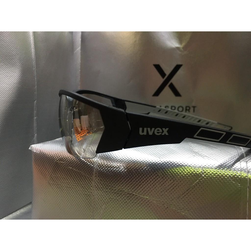 Kính UVEX 9194885 I-Works Silver Mirror Grey (tráng gương, chống đọng sương) kèm hộp chống sốc