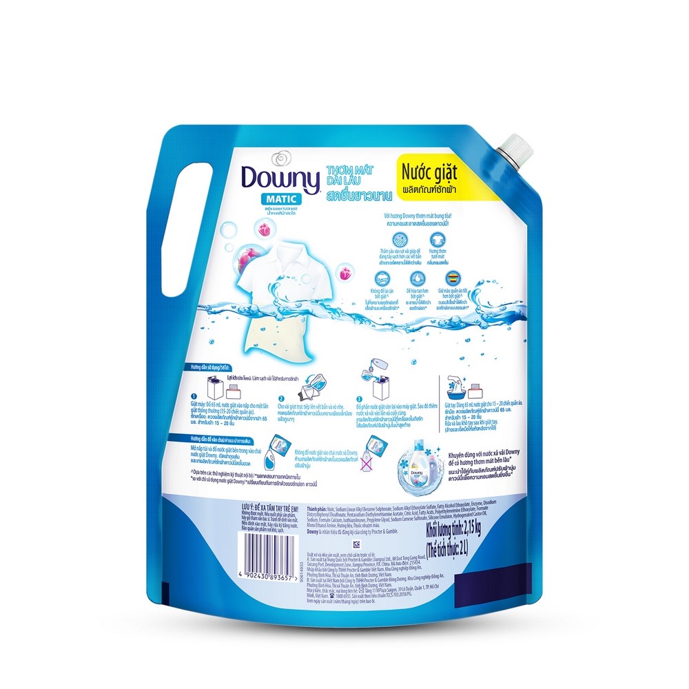 Nước giặt Downy Biển Xanh 2.15kg