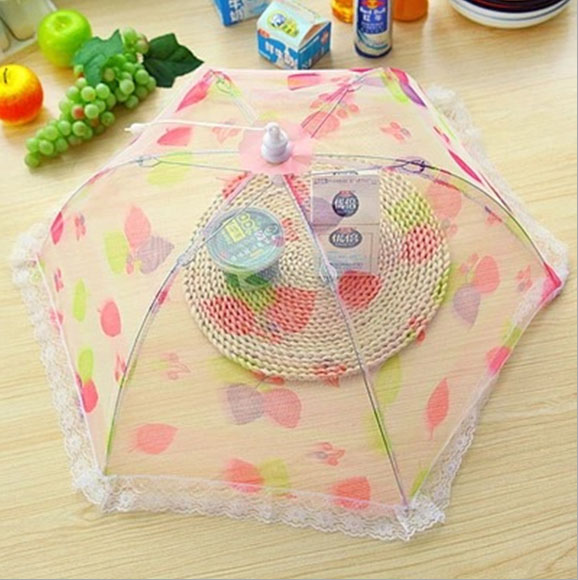 Màn Che Thực Phẩm, Đồ Ăn Chống Côn Trùng Nhiều Màu Tiện Lợi