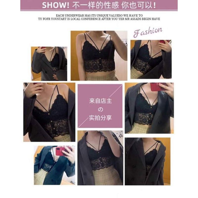 Áo bra ren dây mảnh sexy cao cấp