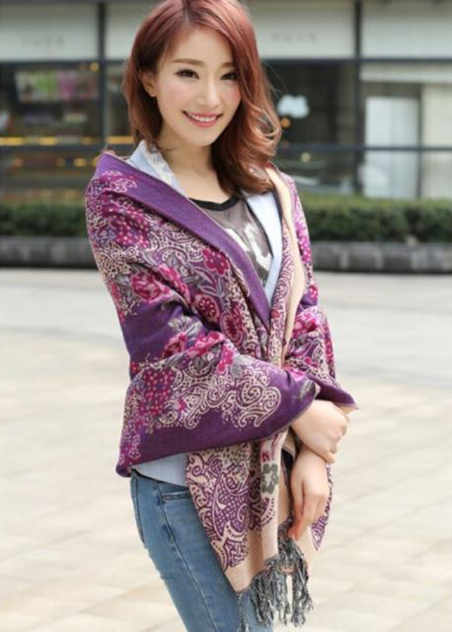 Khăn Choàng Hoa Hồng – PHH2501