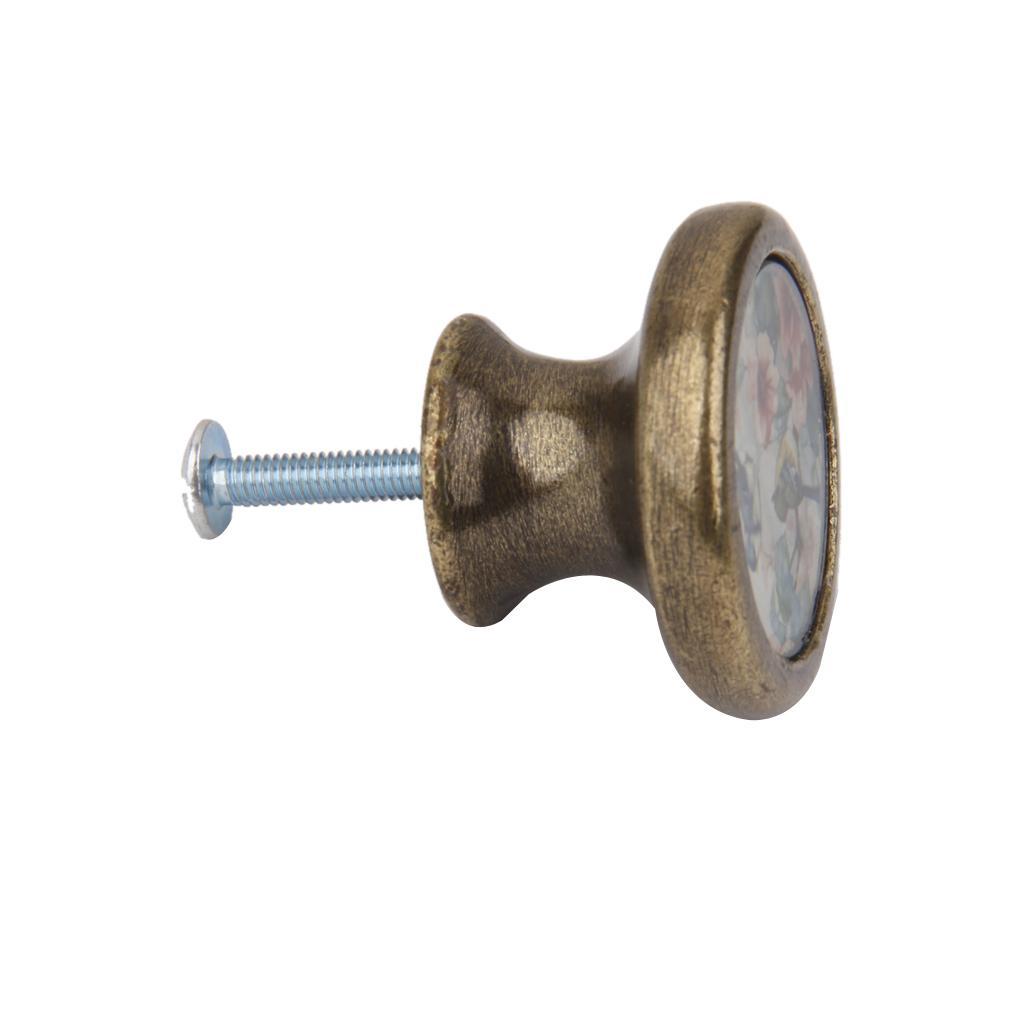 9xAssorted Vintage Brass Wardrobe Cabinet Door Cupboard Drawer Handle Knob others+Bronze