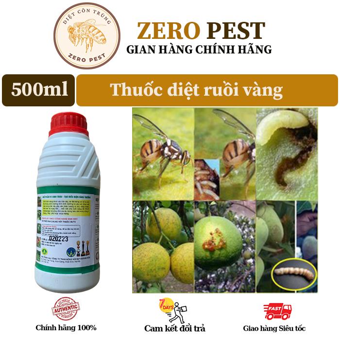 Thuốc diệt ruồi vàng 500ml, sát thủ ruồi vàng đục quả, xua đuổi ruồi vàng