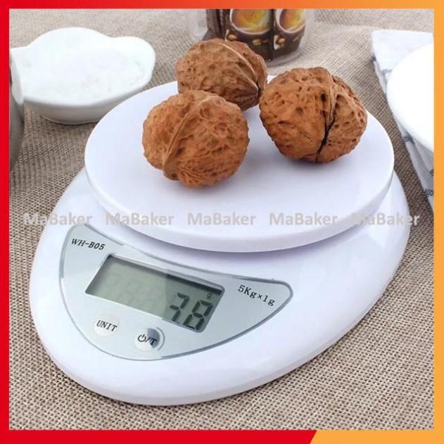 Xả cắt lỗ Cân điện tử tiểu ly B05 từ 1g - 5kg kèm pin