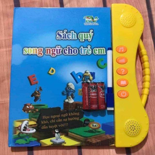 Sách nói điện tử song ngữ cho bé