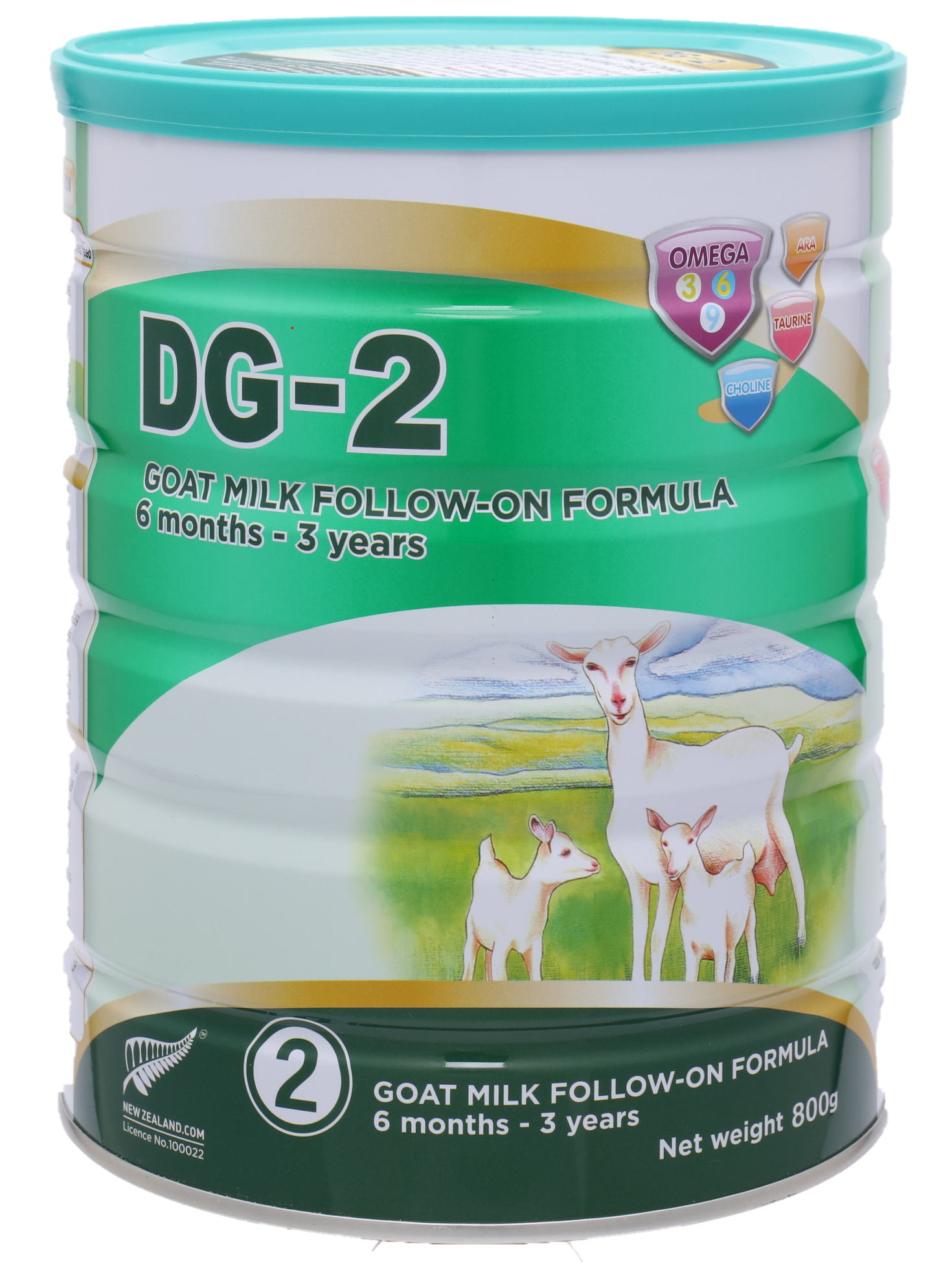 Sữa Dê Công Thức DG-2 800gr  [kèm quà tặng] [Quà tặng số lượng có hạn sẽ chuyển thành quà khác tương đương]