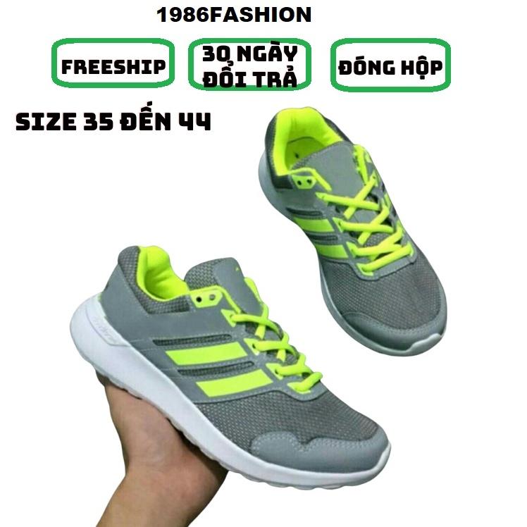 Giày bata sneaker nữ size 35 đến 40 đế siêu nhẹ chất vải lưới thoáng khí êm chân