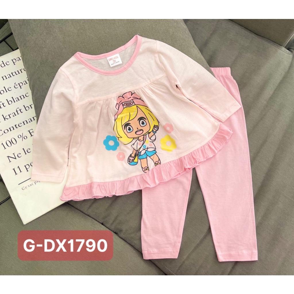 Bộ dài áo xoè cho bé gái