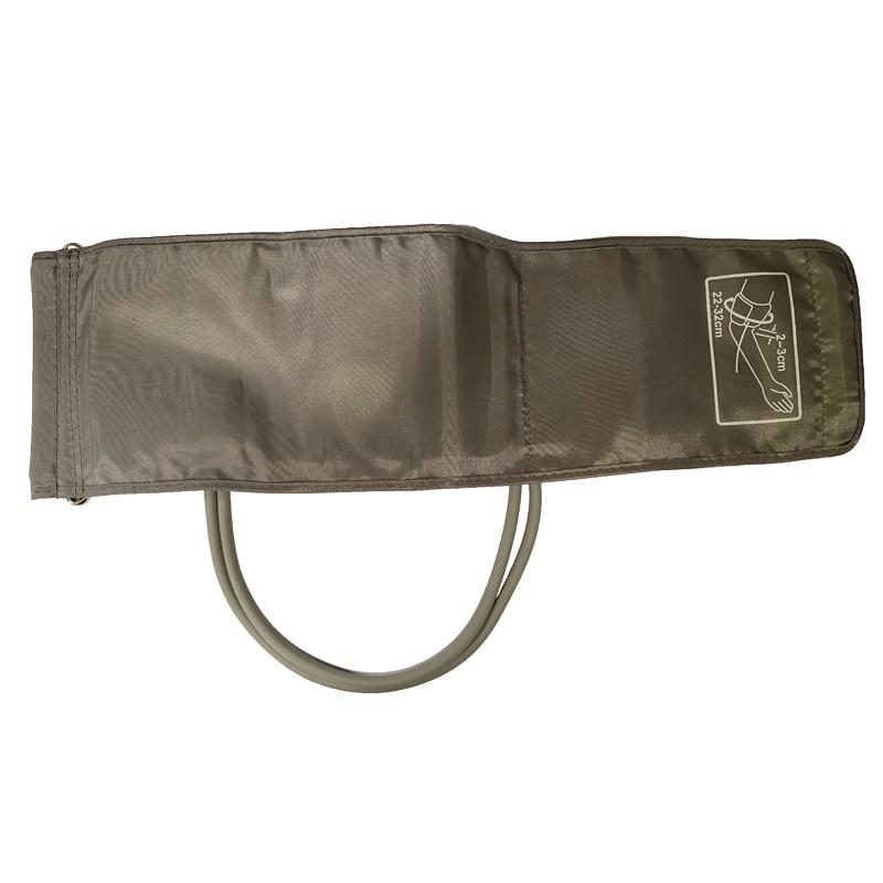 Adult portable manual sphygmomanometer cuff mercury double tube blood pressure meter arm belt length 22-32cm