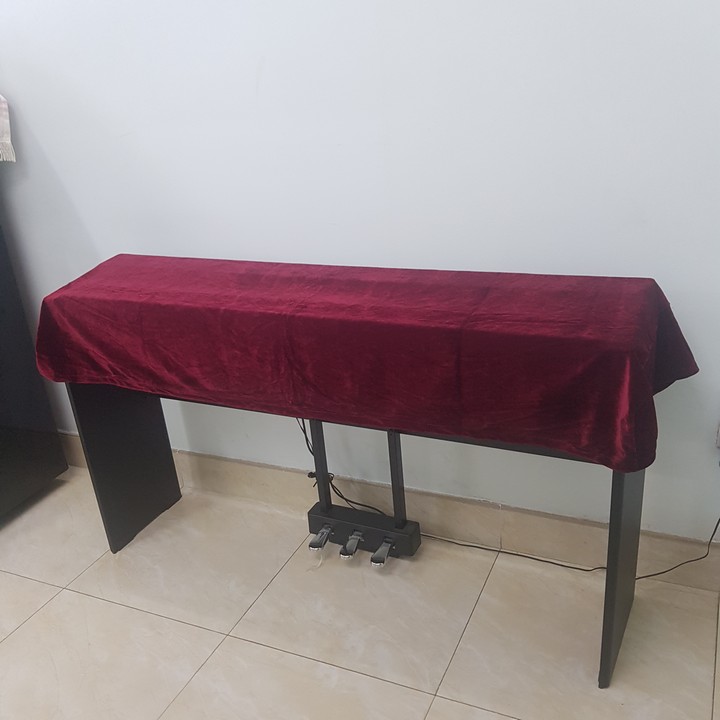 Khăn phủ đàn Piano điện Organ loại 88 phím kích thước 140 x 50 cm