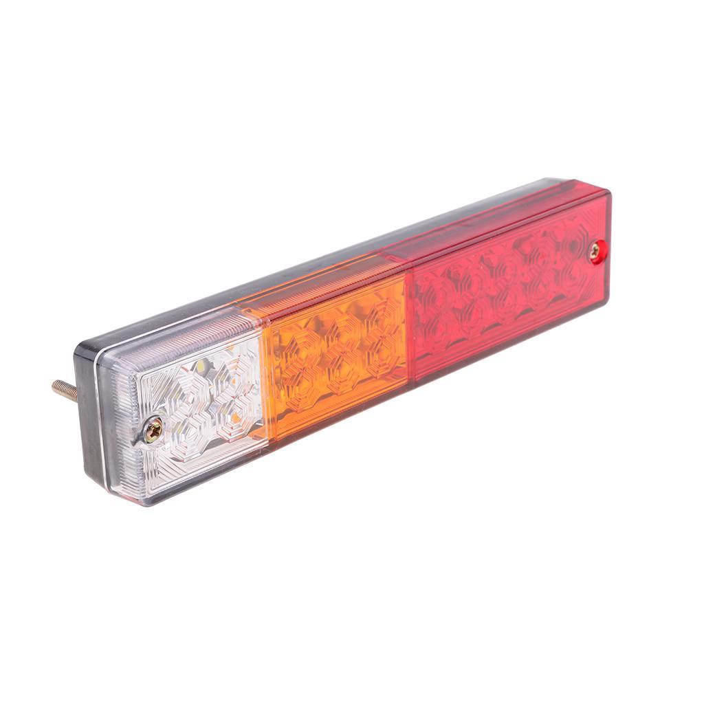 2pcs 12V 20Led Tail Reverse Back Up Light Stop Indicator Trailer Truck