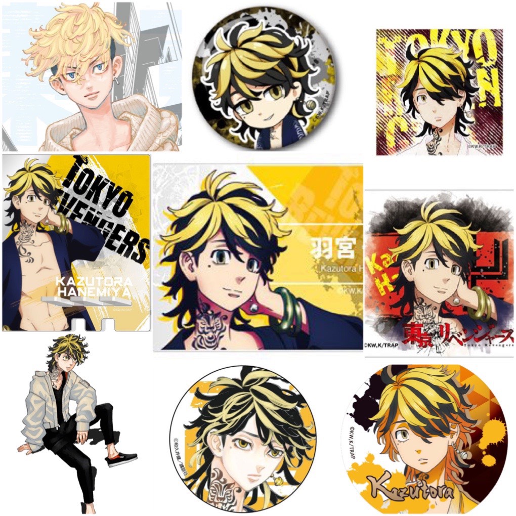 Set 60 Sticker Kazutora Hanemiya-Tokyo Revengers