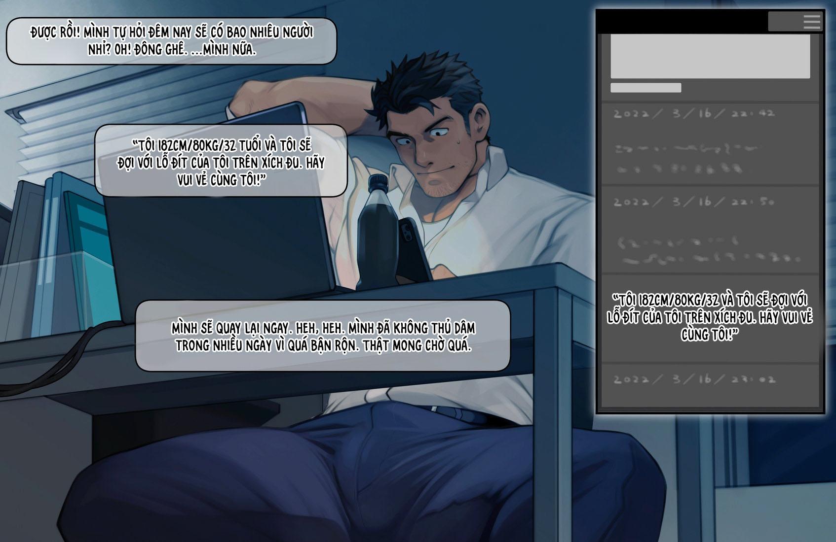 màu mè hoa lá hẹ | cg art kèm thoại chapter 7 5