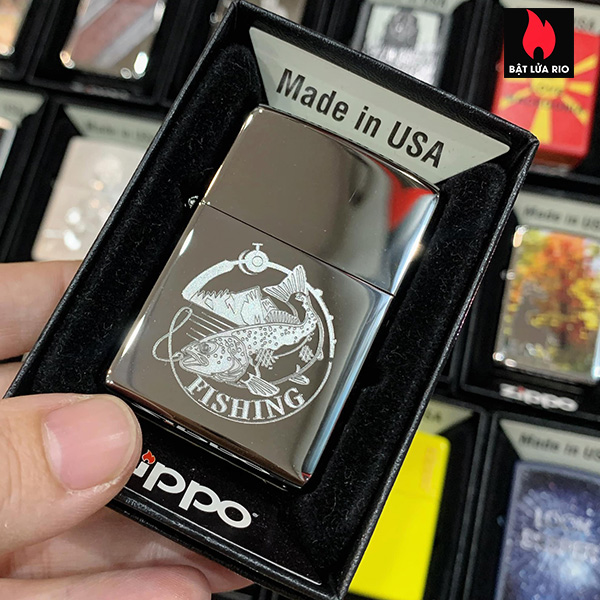 Bật Lửa Zippo 250 Fishing