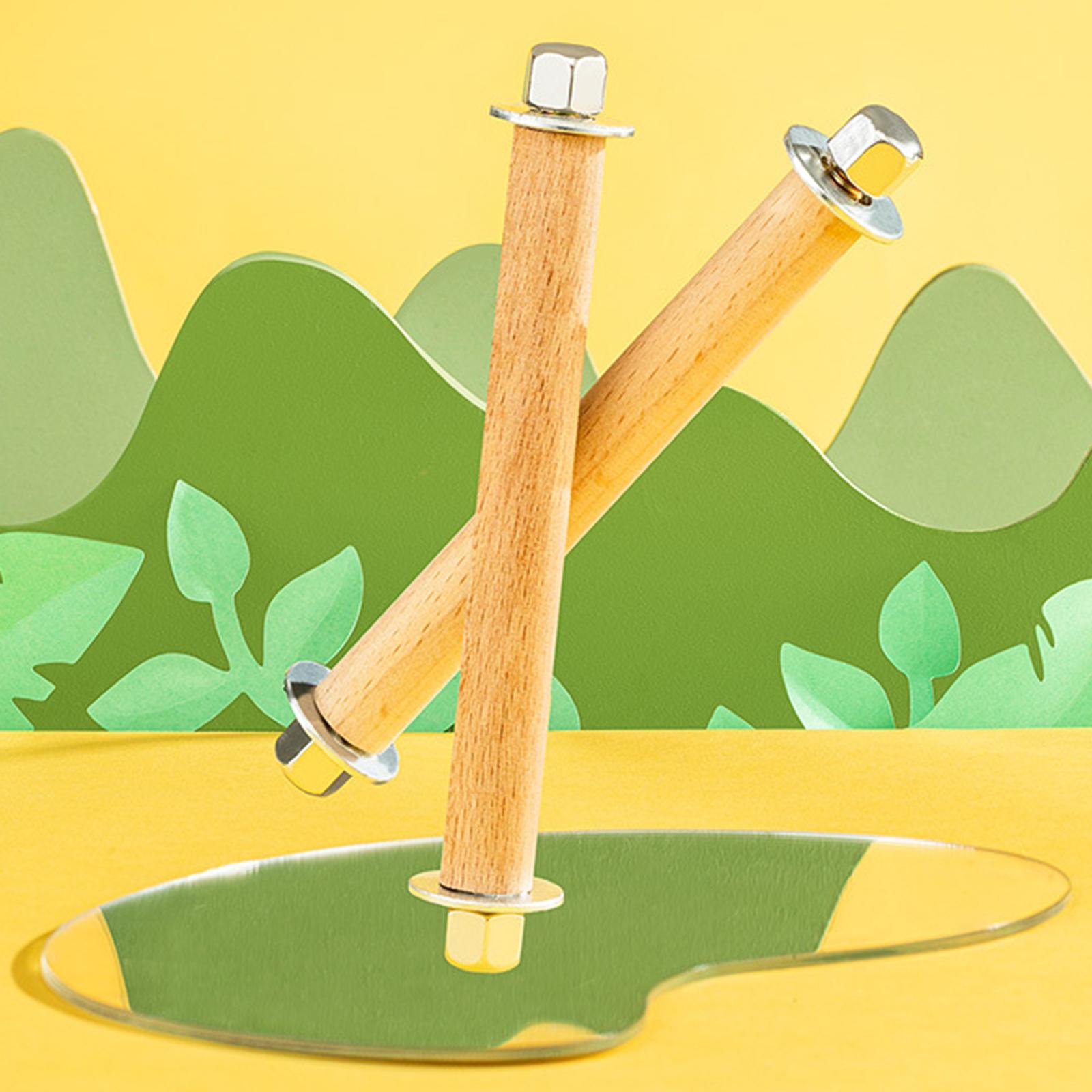 Bird Stand Toys Bird Playing Stand Infdoors and Outdoors Tabletop Parrot Perch Funny Parrot Swing Stand Bar Training for Small Medium Parrot