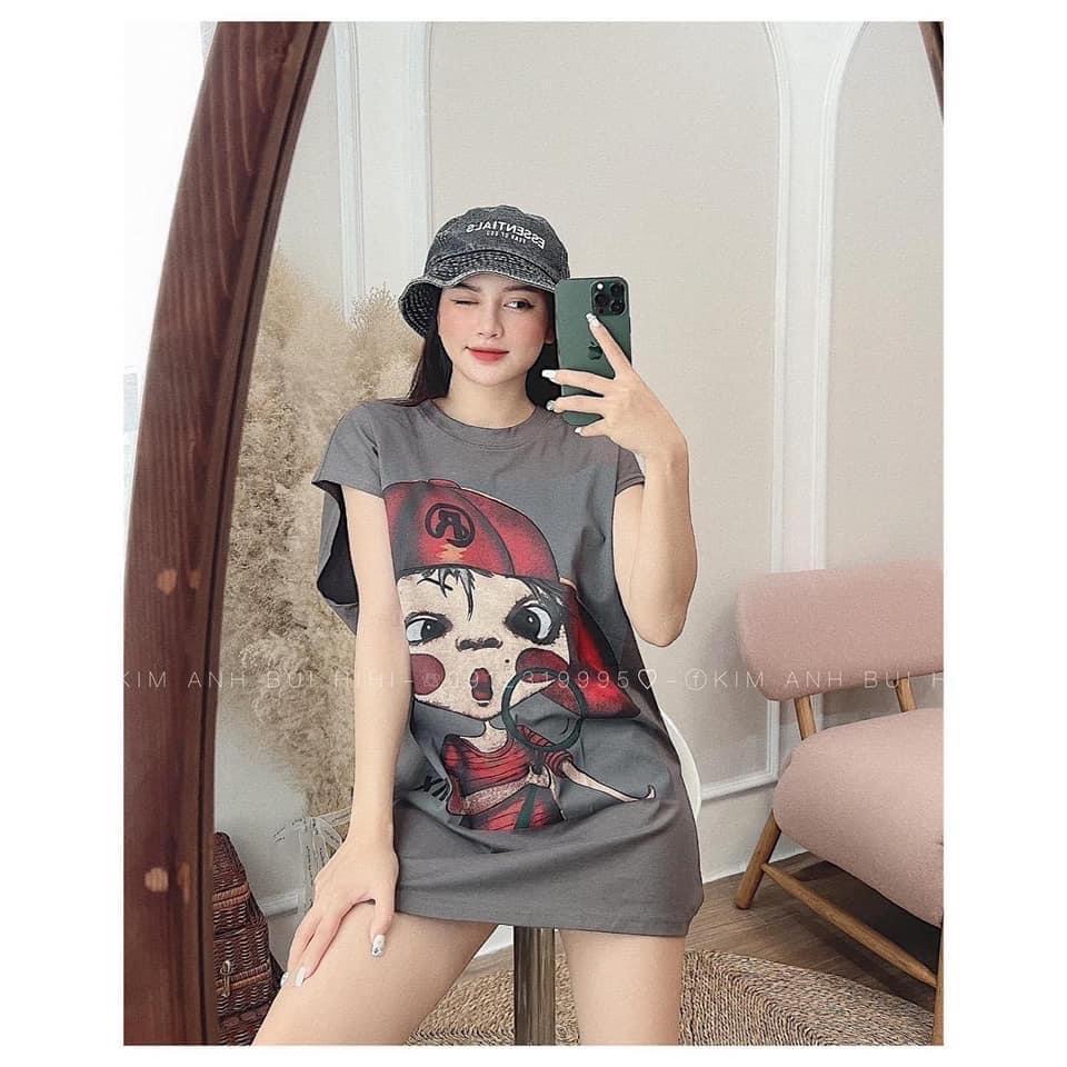 Váy phông cô gái cute