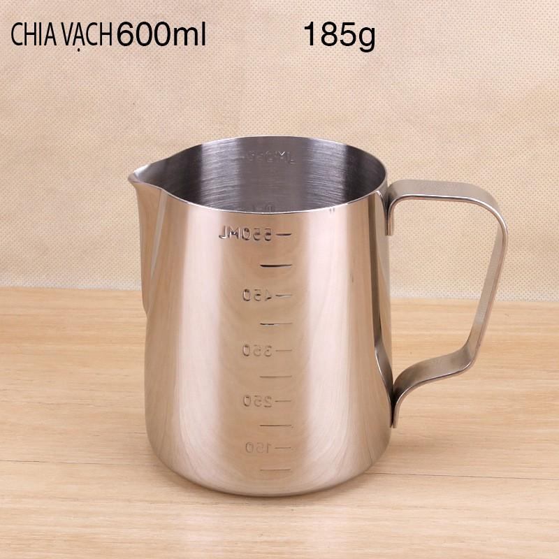 Ca Đánh Sữa Inox Có Chia Vạch