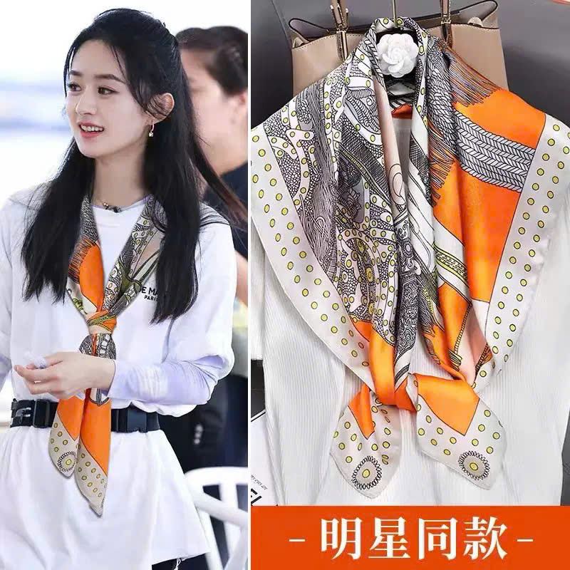 KHĂN QUÀNG CỔ KHĂN CHOÀNG LỤA VUÔNG LỚN CAO CẤP ĐA NĂNG SANG TRỌNG THANH LỊCH MÃ 13