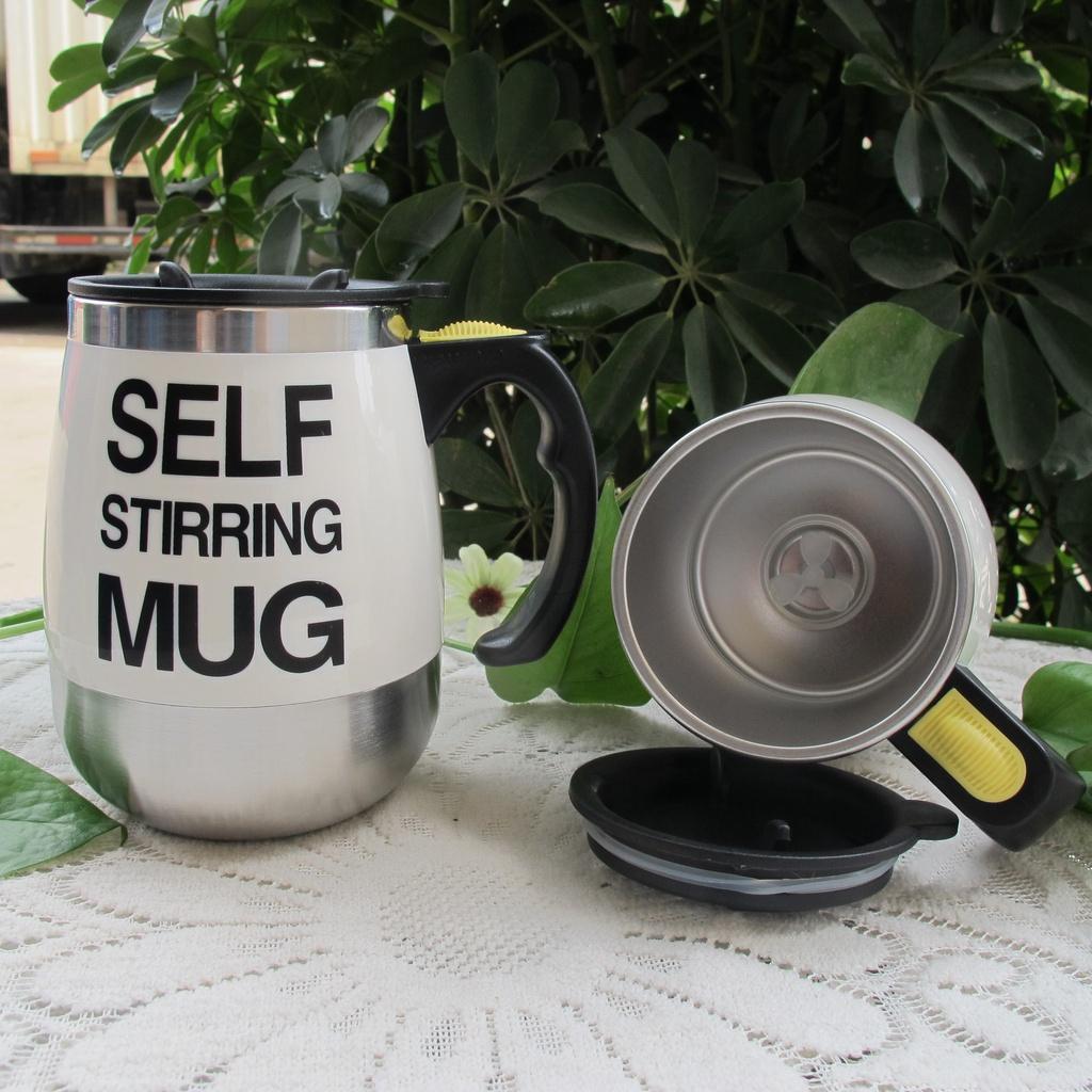 Cốc Pha Cà Phê Tự Khuấy Thông Minh Self Stirring Mug 450ml T2