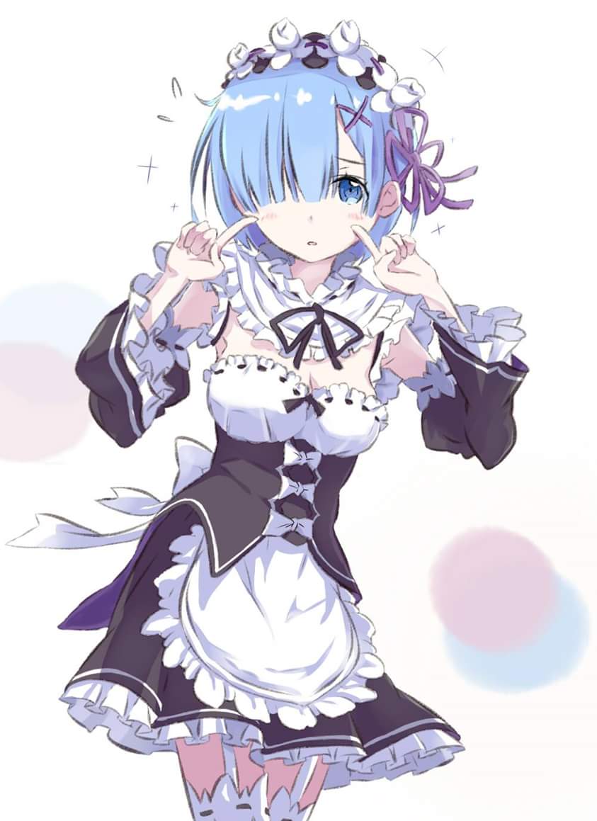 Tranh Poster Re:ZERO REM A4 combo 5 tấm khác nhau