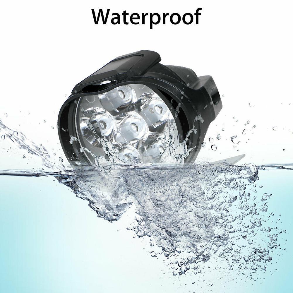 Xe máy Đèn pha LED 14W Đèn pha xe đạp điện Đèn sương mù Xe hơi DRL Đèn chạy ban ngày bên ngoài