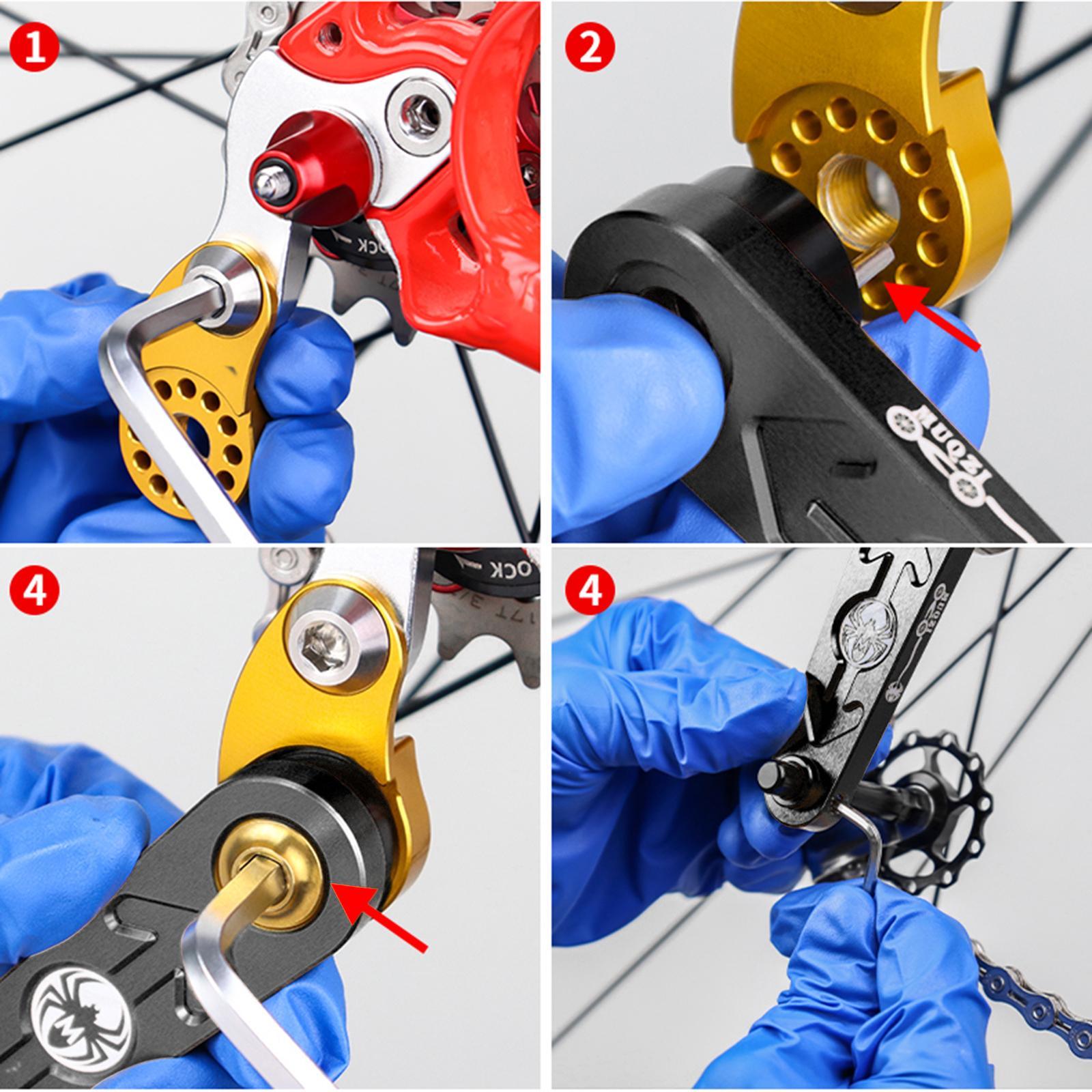 Mountain Bike Single Speed Conversion Chain Tensioner Components