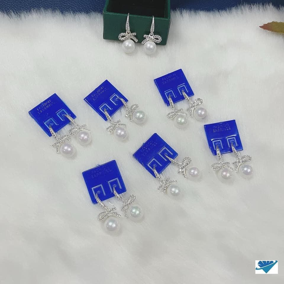 BÔNG TAI BẠC TA - BÔNG TAI NƠ XINH XẮN -