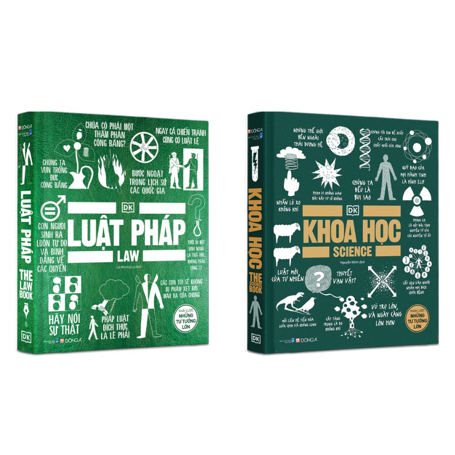 Combo 2 Cuốn Khái Lược Những Tư Tưởng Lớn Luật Pháp Và Các Lĩnh Vực Khác - Luật Pháp - Khoa Học