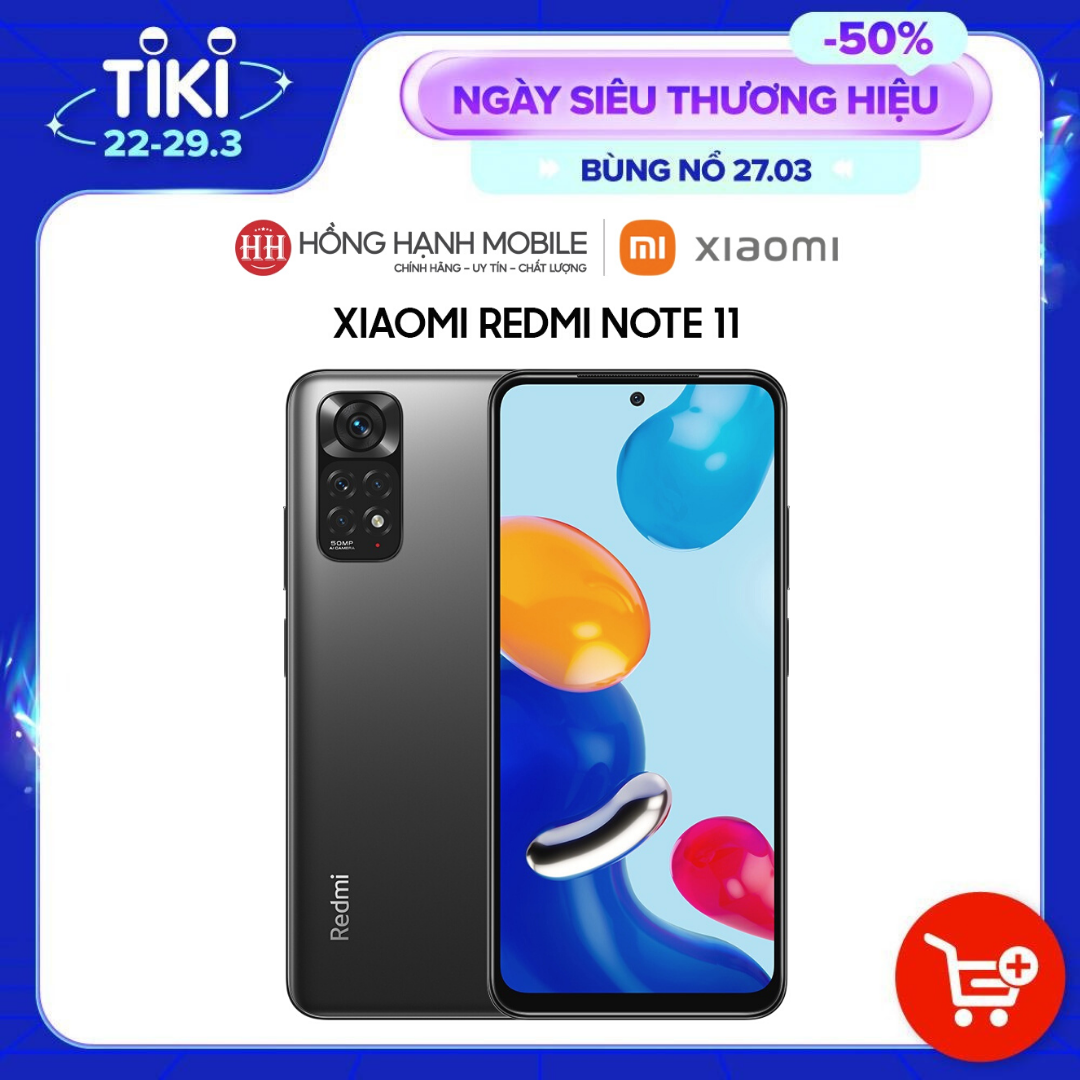 Điện Thoại Xiaomi Redmi Note 11 4GB/64GB - Hàng Chính Hãng