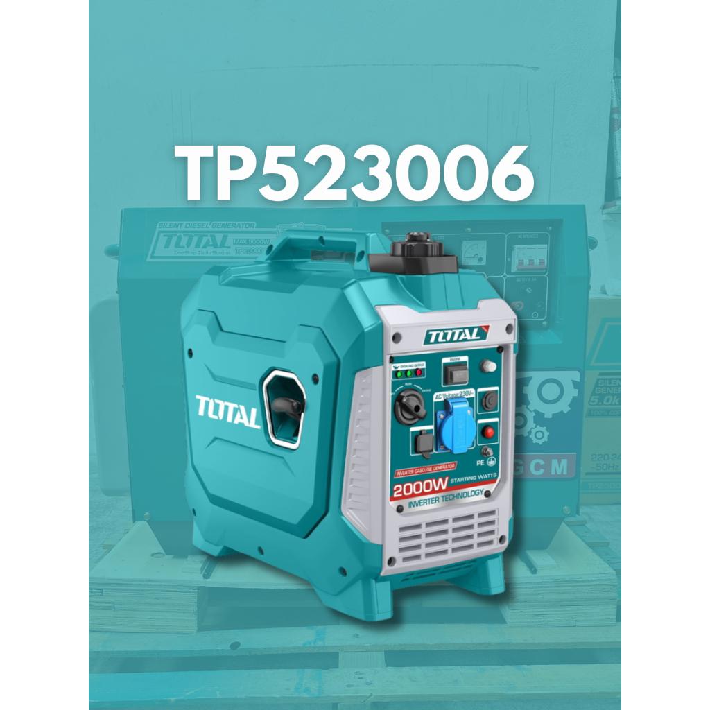 MÁY PHÁT ĐIỆN DÙNG XĂNG BIẾN TẦN 2.0KW 10W TOTAL TP523006 - HÀNG CHÍNH HÃNG