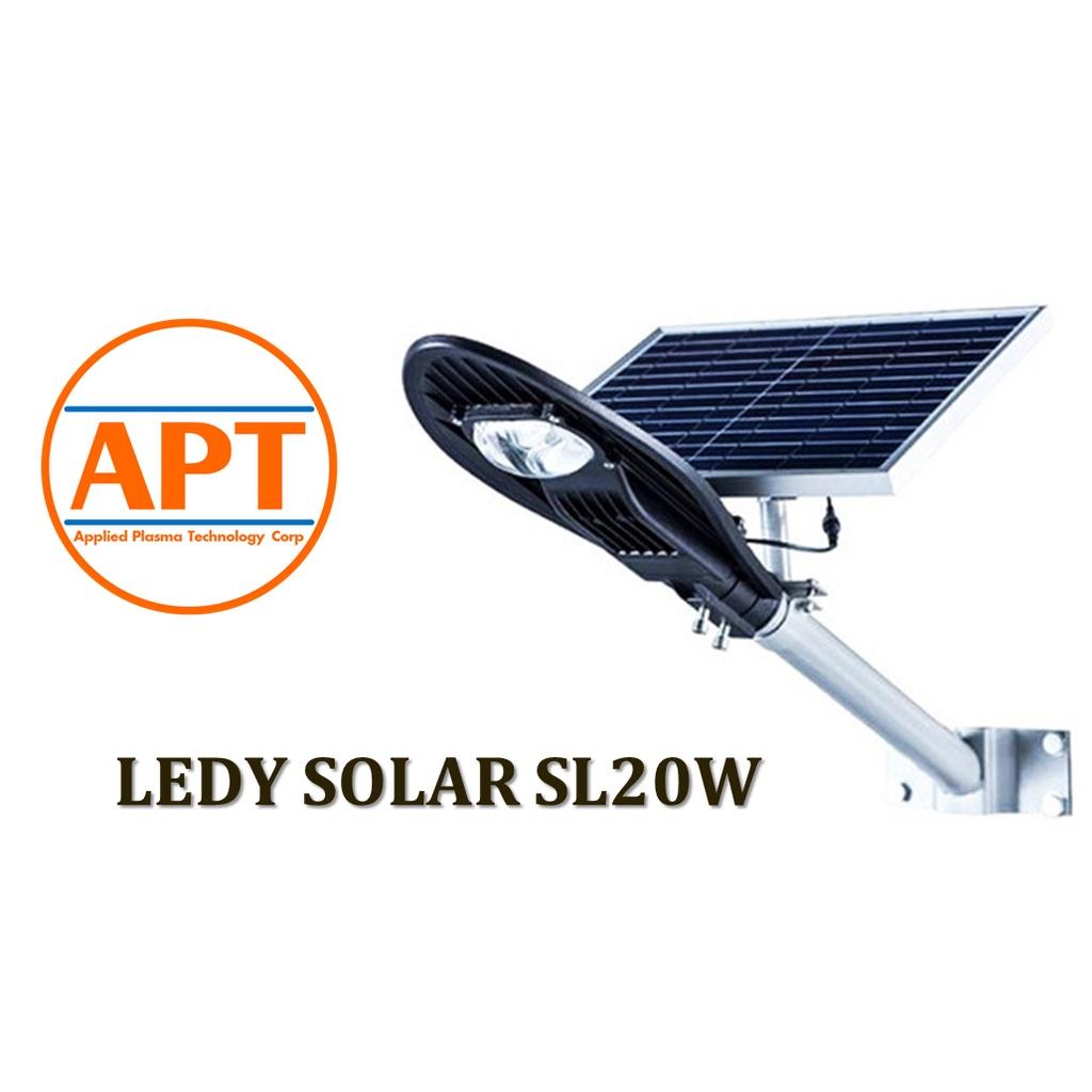 Đèn LED năng lượng mặt trời LEDY SOLAR SL20W - Chip Nhật No.1 Thế giới - Đủ công suất, đủ 12 giờ