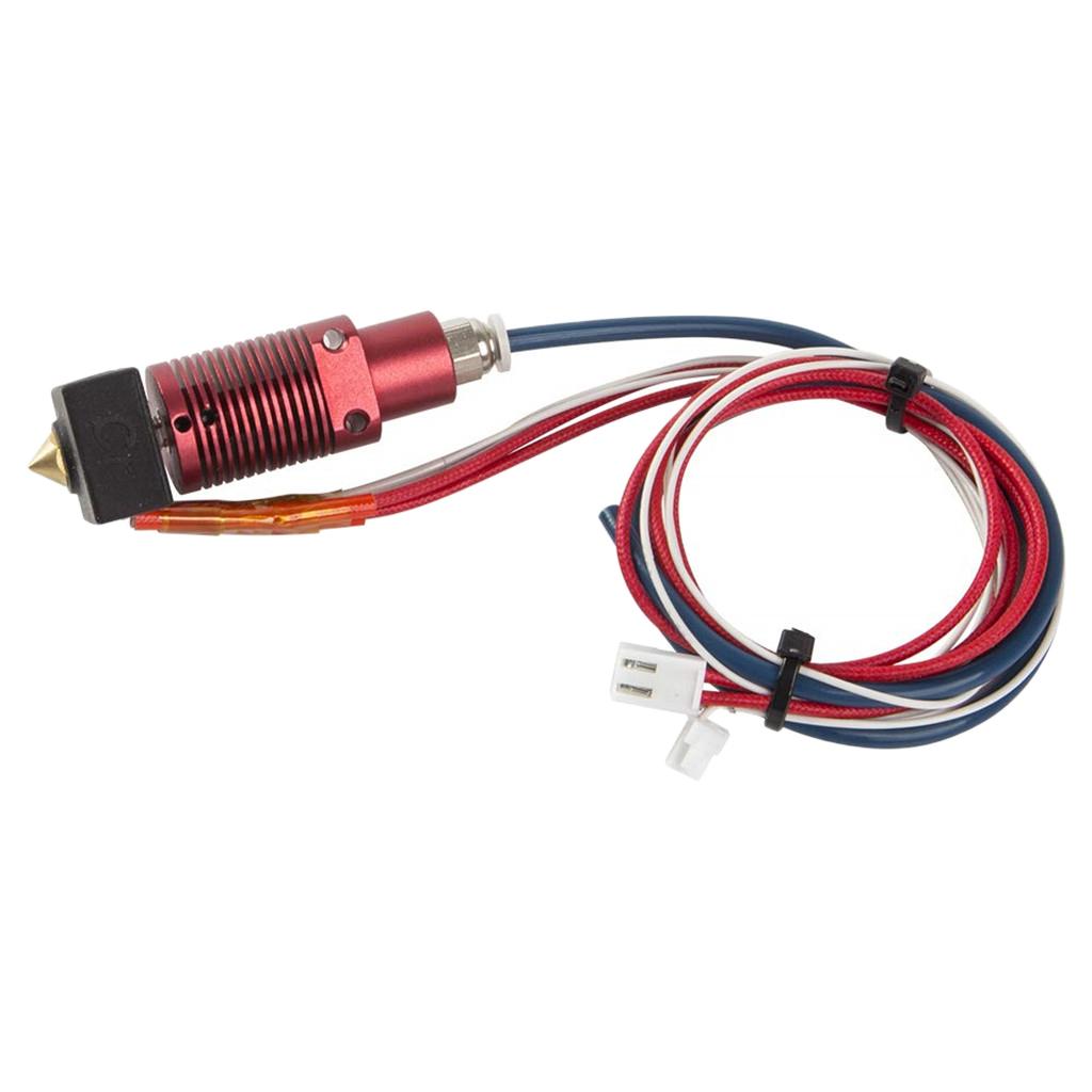 Set of 1 Assembled Extruder Hot End DIY with Silicone Cover & 0.4mm Nozzle for